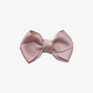 pink bow on a white background