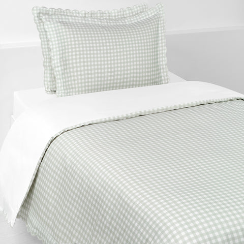 Picnic Gingham Twin Set in Green