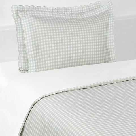 Picnic Gingham Twin Set in Green