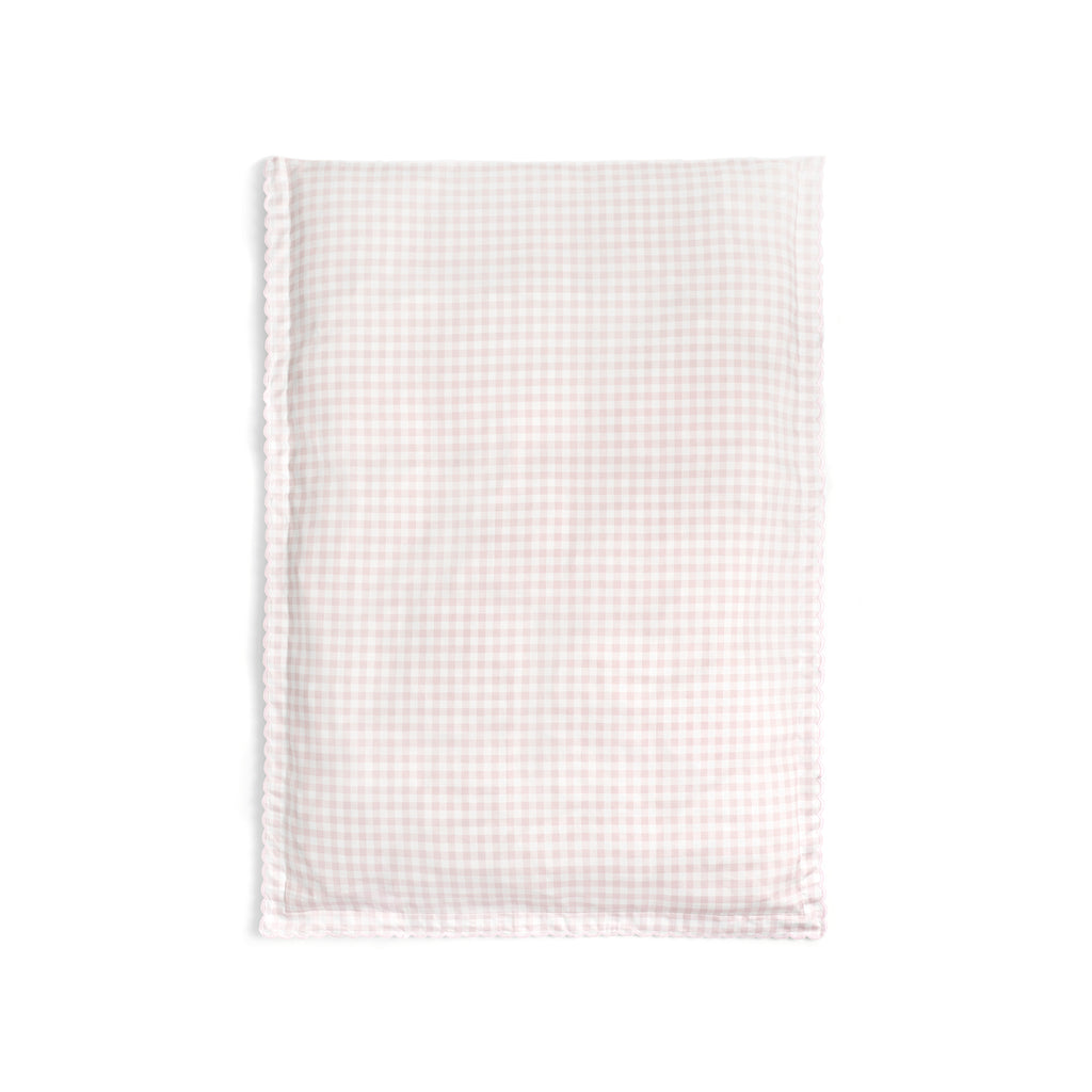 Personalize Me: Picnic Gingham Baby Duvet - Pink