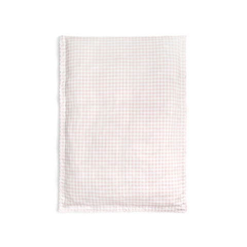 Picnic Gingham Toddler Duvet - Pink
