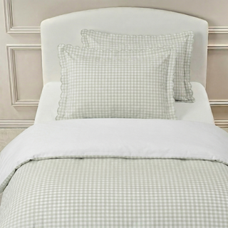 Picnic Gingham Twin Set in Green