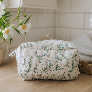 Floral Toiletry Pouch