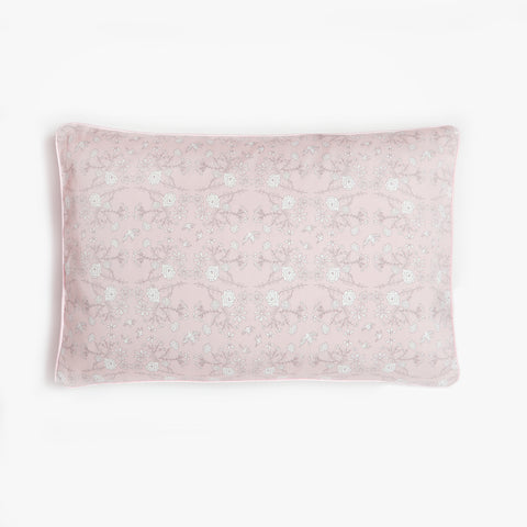 Birds Song Pink Toddler Pillow