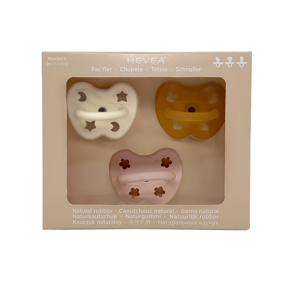 Pacifier Trio Pack- Pink