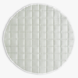 Picnic Gingham Play Mat in Green