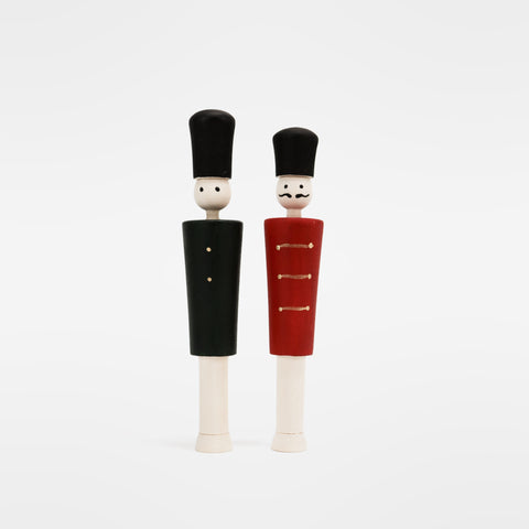 wooden toy soldiers