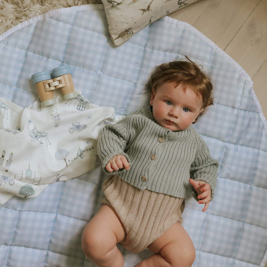 Gingham Play: Blue Gingham Play: Blue