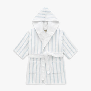 Children's bathrobe in Seaside Stripes