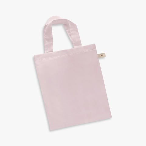 Scalloped Starlight Baby Duvet in Rose Tote