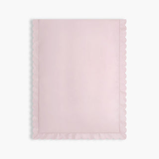 Scalloped Starlight Baby Duvet in Rose