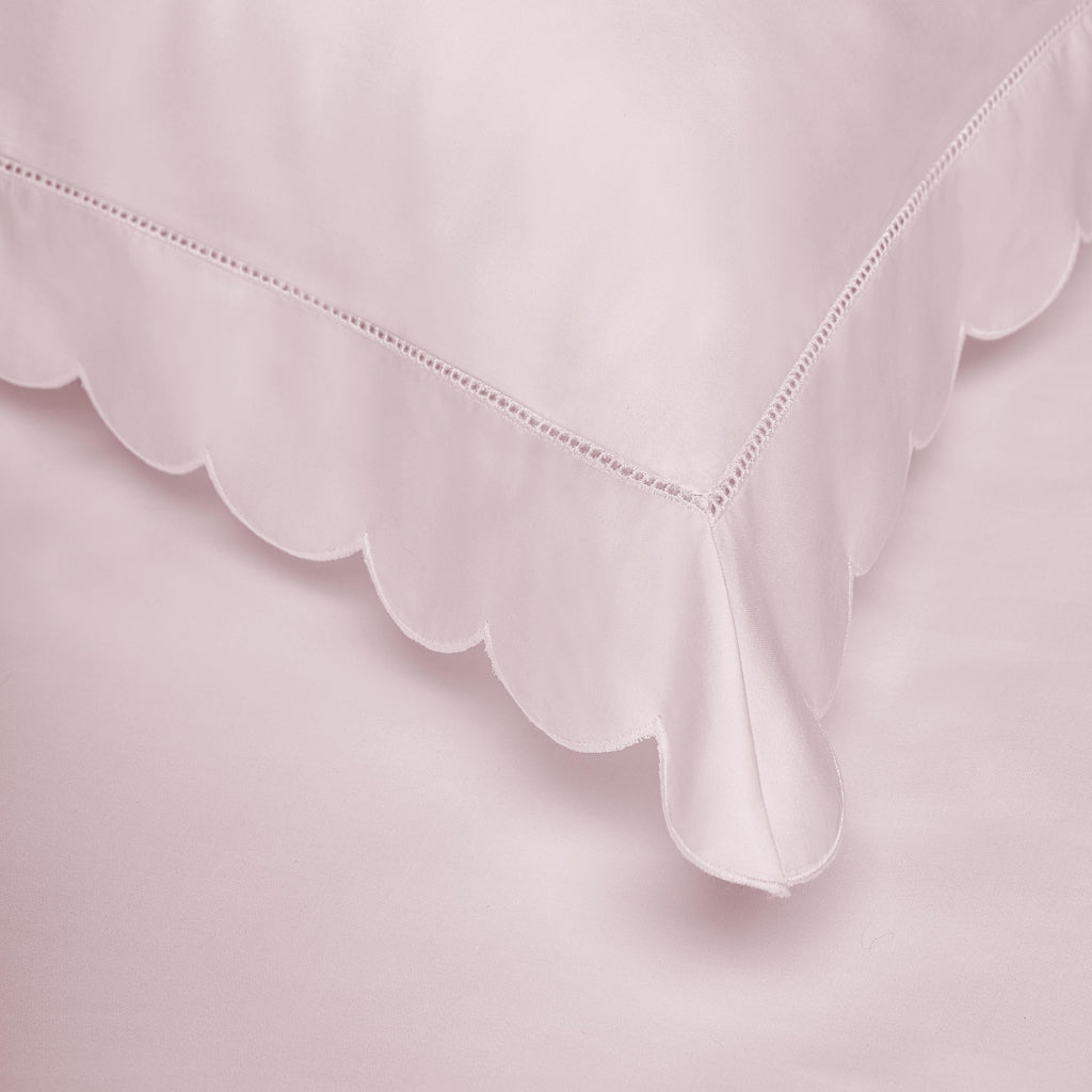 Scalloped Starlight Corner Shots in Rose