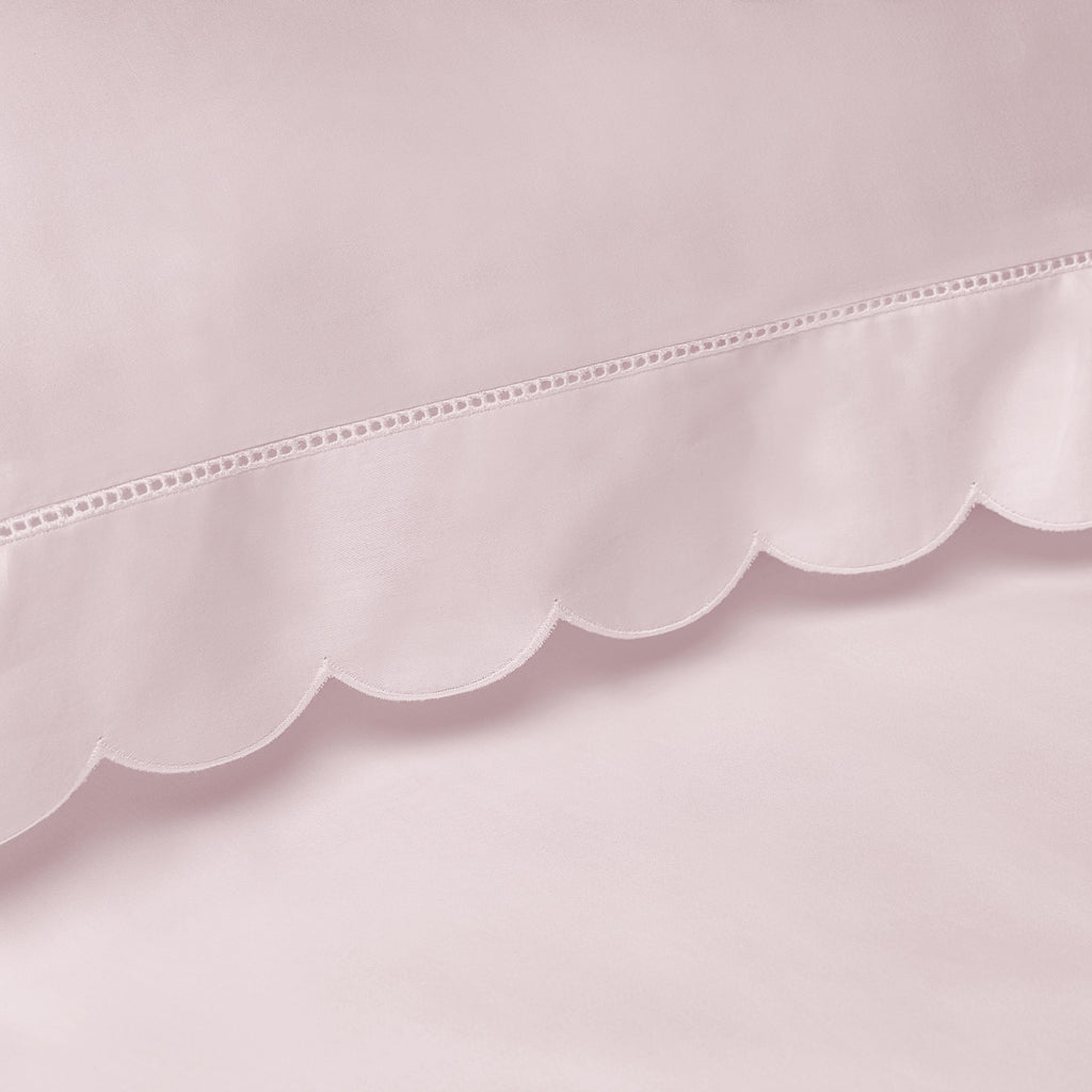 Scalloped Starlight Corner Shots in Rose