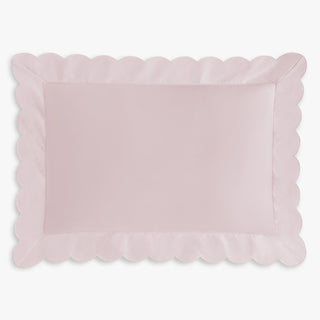 Scalloped Starlight Toddler Pillow in Rose