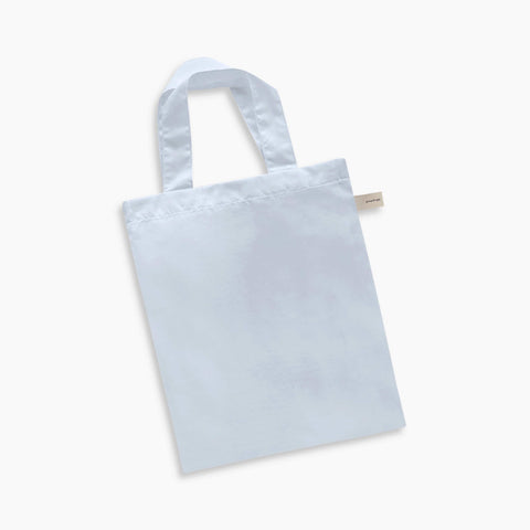 Solid Blue Tote Bag