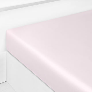 Solid Soft Pink Fitted Sheet