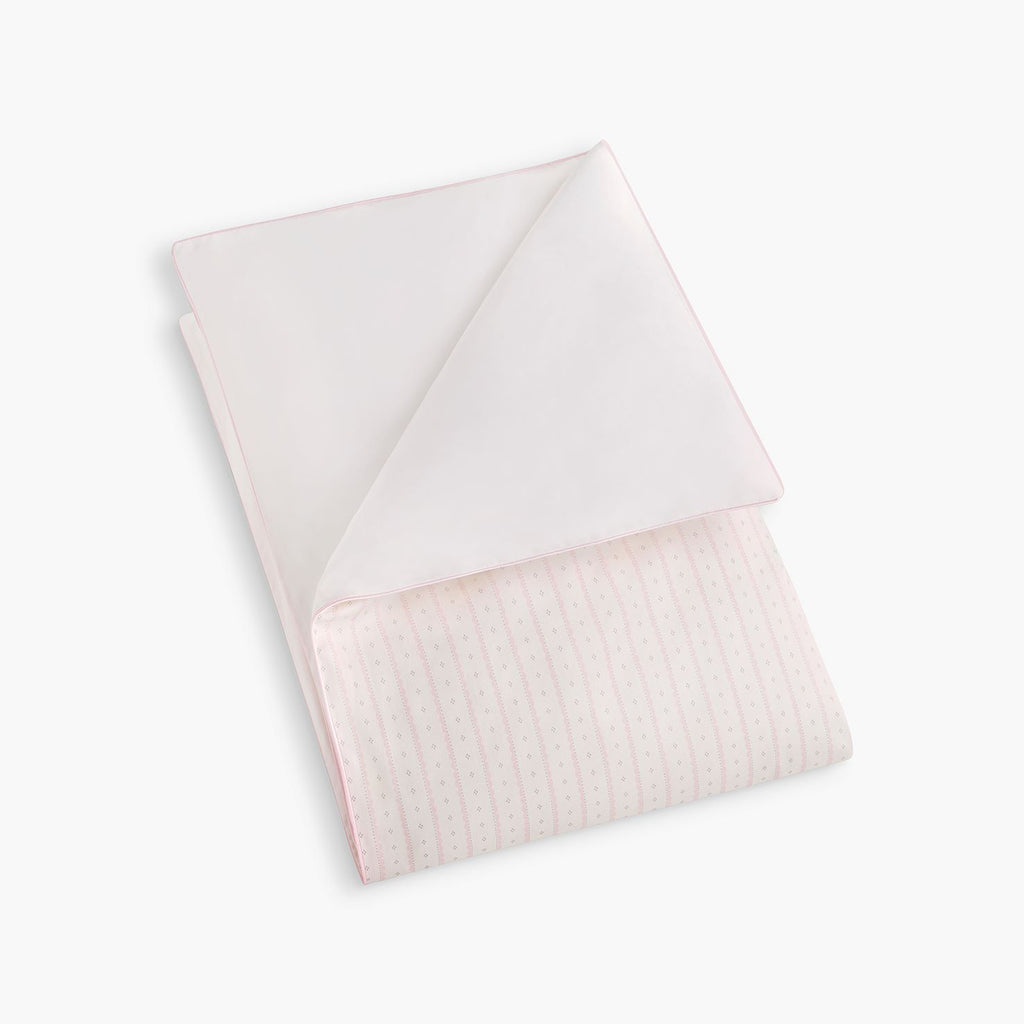 Personalize Me: Petal Scallops Baby Duvet- Pink