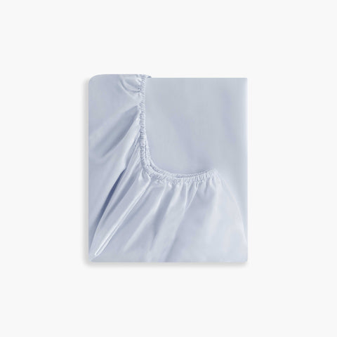 Solid Crib Sheet in Blue