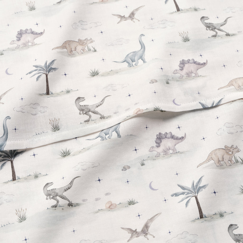 Dino Dreams Swaddle in Sage