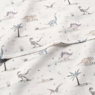 Dino Dreams Swaddle in Sage