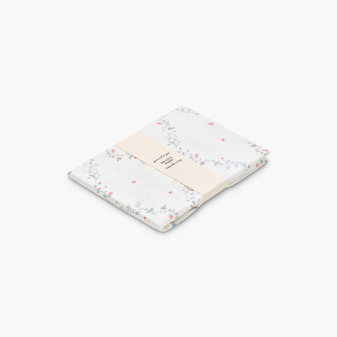 Botanical Berries Swaddle in Ivory 