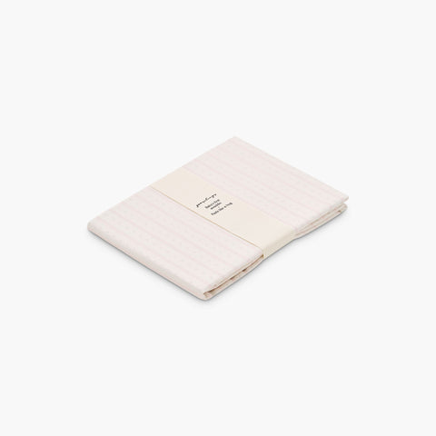 Petal Scallops Swaddle in Pink