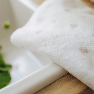 towel in Ditsy Floral Pink