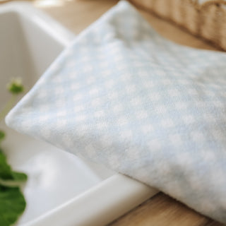 towel in Blue Gingham