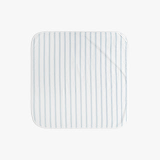 Hooded baby towel in Seaside Stripes