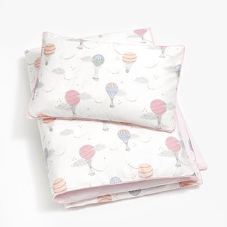 Touch The Sky Pink Toddler Duvet