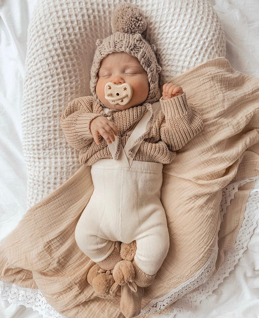 Pacifier Trio Pack- Baby sleeping with pacifier 