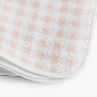 Washcloth in Picnic Gingham - Pink