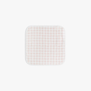 Washcloth in Picnic Gingham - Pink