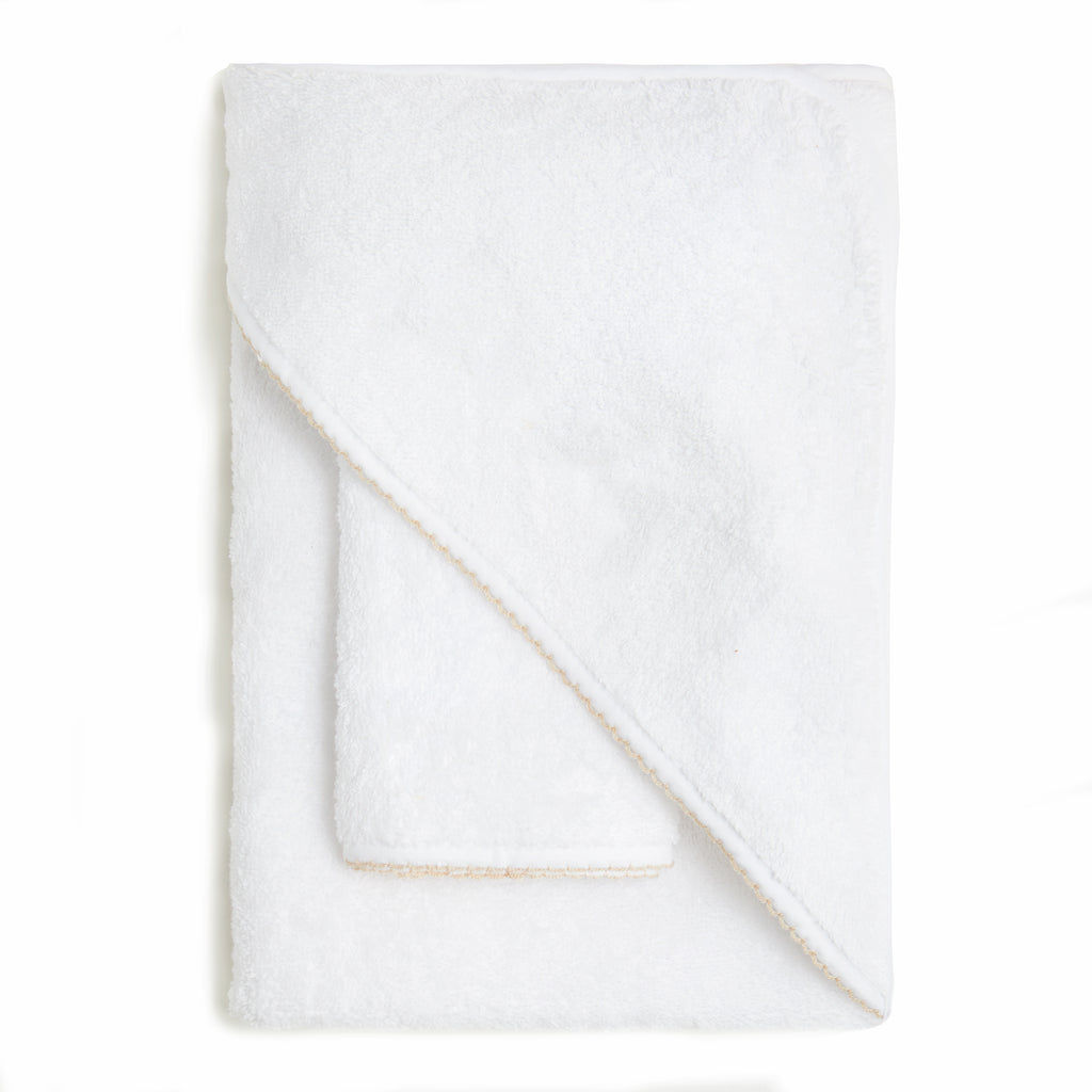 Baby Hooded Towel - Beige