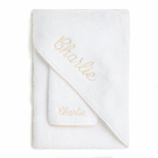 Baby Hooded Towel - Beige