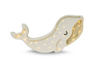 Whale Lamp - White