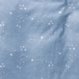 "Once Upon A Time" print in blue color swatch