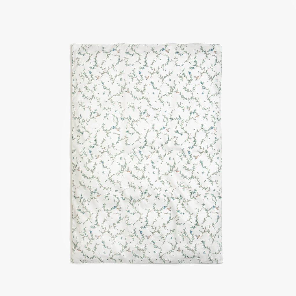 Personalize Me: Baby duvet in the "Secret Garden" print in the color ivory