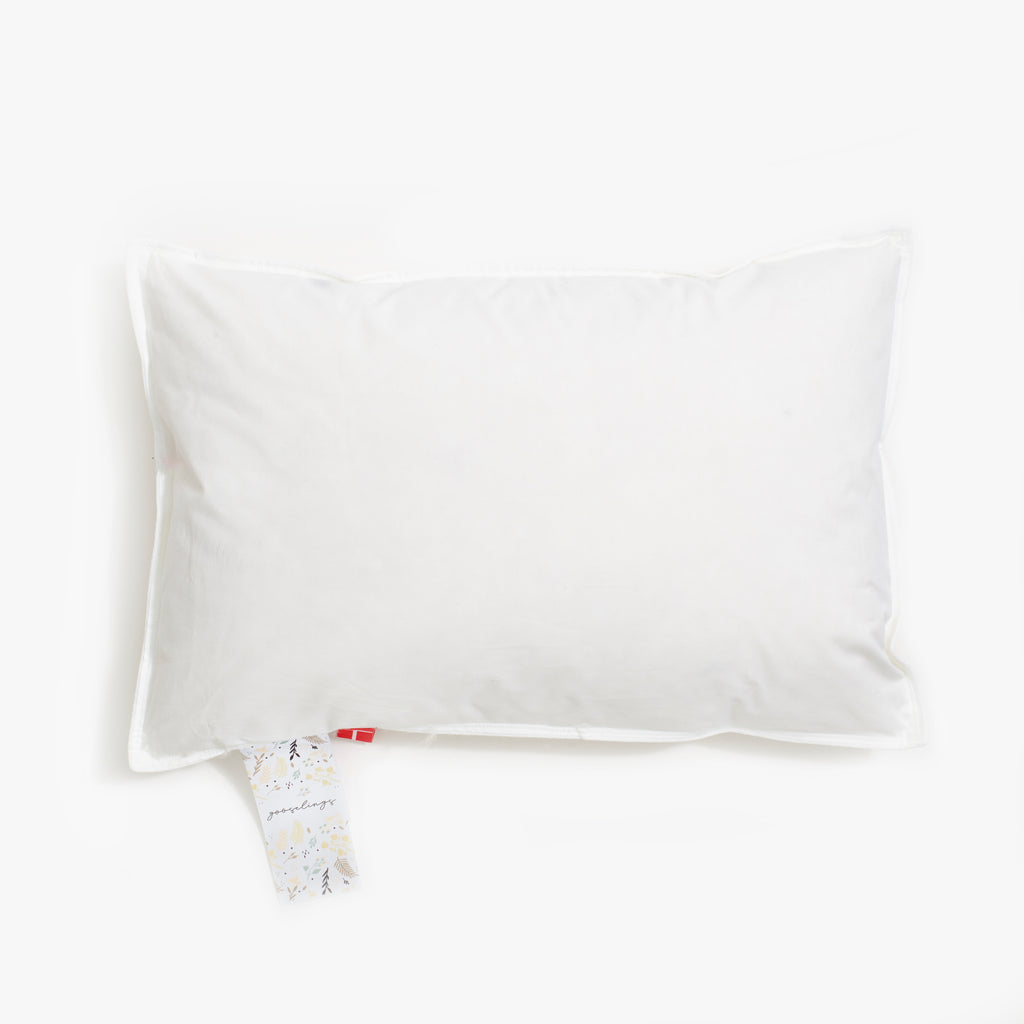 Toddler Pillow Down Insert in the color white