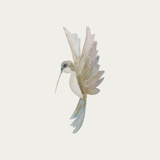 Hummingbird wall decal