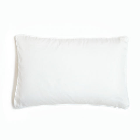Solid White Toddler Pillow