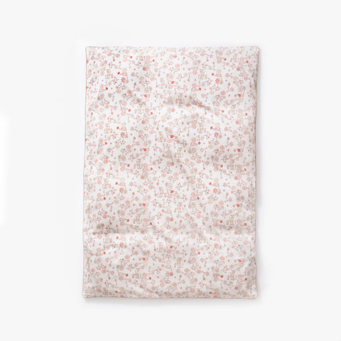 Baby duvet cover in the "Into The Woodlands" print in the color ivory
