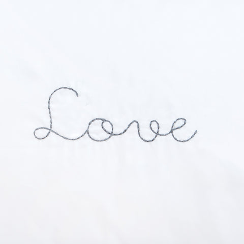 Monogram of the word "Love"