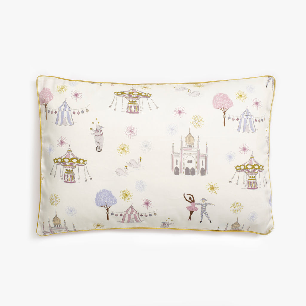 Adventures in Wonderland Toddler Pillow - Rose