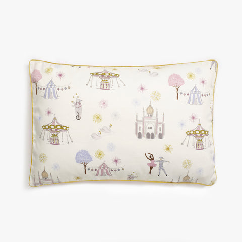 Adventures in Wonderland Toddler Pillow - Rose